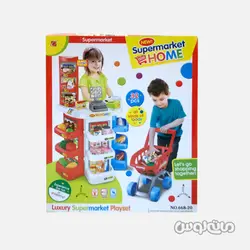 ست کامل سوپر مارکت 32 قطعه همراه با ترولی خرید سری هوم سوپر مارکت جیا چنگ