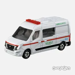ماشین اسباب بازی آمبولانس نیسان NV400 سری 1:73 تامی