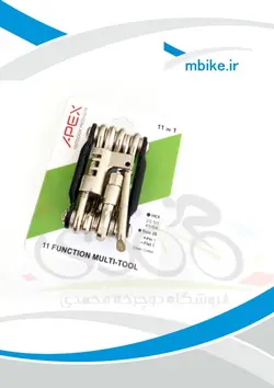 آچار آلن همراه 11 کاره به همراه آچار زنجیر APEX