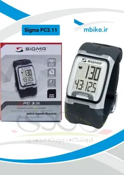 ساعت مچي ضربان سنج سیگما مدل Sigma PC 3.11 BLACK