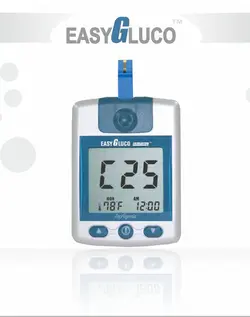 تست قند خون اینفوپیا مدل EasyGluco - به همراه 50 عدد نوار تست