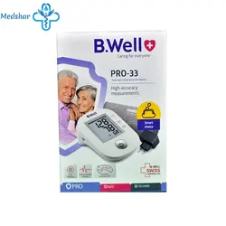 فشارسنج بازویی دیجیتال بی ول مدل PRO-33 با آداپتور