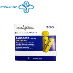 سوزن لانست چهار پر ایزی مدیک - EASE MEDIC