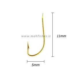 قلاب سوزنی VMC فرانسه کد 8910 طلایی سایز 13