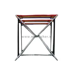 صندلی تاشو میله ای مناسب کمپینگ و ماهیگیری