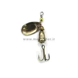 لانسه پروانه رنگ طلایی سایز 1 Blue Fox