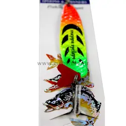 قاشقک 17 گرمی سه رنگ نارنجی زرد سبز Mepps sycleps