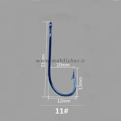 بسته 100 عددی قلاب موستاد مدل SP KIRBY SEA 2320 - (Mustad)