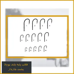 قلاب ماهیگیری یوولا سایز 3 – Youvella مدل 11717