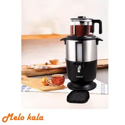 سماور برقی LSR-4512B رنگ مشکی لاویلوکس بدنه پیرکس