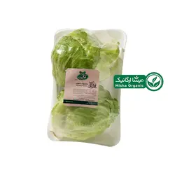 کاهو پیچ ارگانیک آبگینه 1/5 کیلوگرمی - میشا ارگانیک