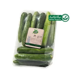 خیار ارگانیک آبگینه 1 کیلوگرمی - میشا ارگانیک | فروشگاه اینترنتی محصولات ارگانیک