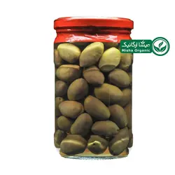 خرید زیتون کنسروالیا درجه یک ارگانیک فدک 700 گرمی - میشا ارگانیک