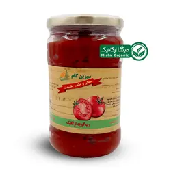 رب گوجه فرنگی ارگانیک سبزین کام 700 گرمی - میشا ارگانیک
