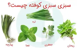 سبزی کوفته (پاک نشده)