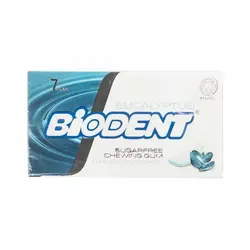 آدامس بدون شکر با طعم اکالیپتوس 7 عددی بایودنت - میوه پک