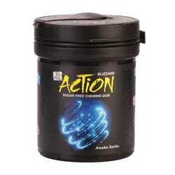 آدامس قوطی آسانسوری با طعم اکالیپتوس 30عددی اکشن - میوه پک