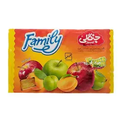 لواشک فامیلی زنجیره ای 120 گرمی جنگلی - میوه پک