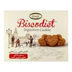 بیسکویت کوکی رژیمی 380 گرمی گرجی - میوه پک