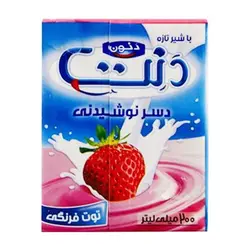 نوشیدنی توت فرنگی 200 گرمی دنت - میوه پک