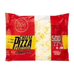 پنیر پیتزا پروسس رنده شده 500 گرمی206 - میوه پک