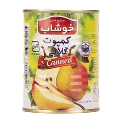 کمپوت گلابی کلیددار 350 گرمی خوشاب - میوه پک