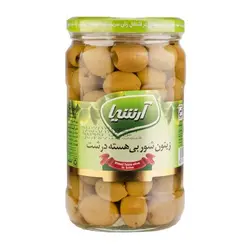 زیتون شور بدون هسته 660 گرمی آرشیا - میوه پک