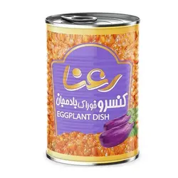 کنسرو بادمجان بادرب آسان بازشو 400 گرمی رعنا - میوه پک