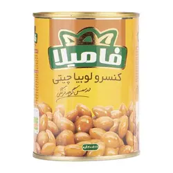 کنسرو لوبیا چیتی در سس گوجه فرنگی 400گرمی فامیلا - میوه پک