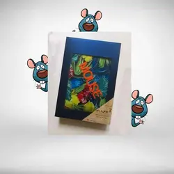 کتاب پارچه‌ای موش و پنیر