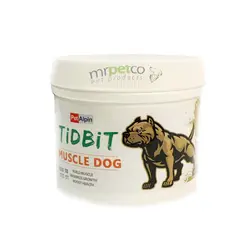 tidbit muscle dog  پودر عضله ساز تیدبیت