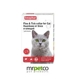 bephar - قلاده ضدکک و کنه مخصوص گربه 35cm