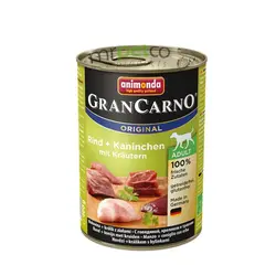 animonda gran carno rind + kaninchen کنسرو سگ سایز بزرگ