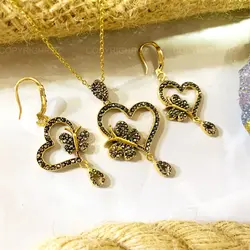 ‏‌‎نیم ست زنانه نگین دار مدل 285