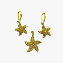 ‏‌‎نیم ست زنانه طرح ستاره دریایی مدل240