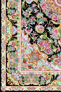 نقشه سنتی قالی تبریز،s10-382