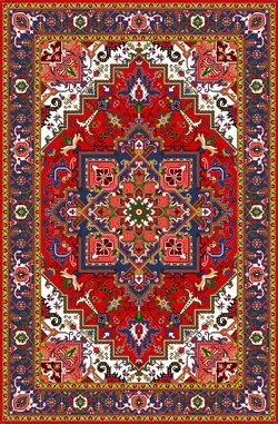 نقشه سنتی قالیچه هریس،s10-648
