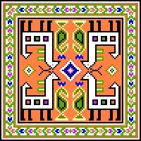 نقشه عددی گلیم,k8-658