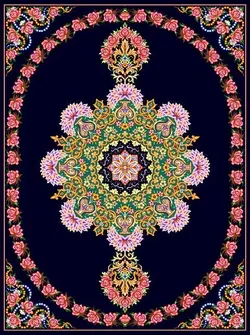 نقشه عددی قالیچه،k12-173