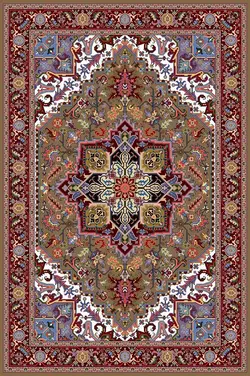 نقشه عددی قالی هریس،k12-74