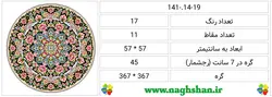 نقشه سنتی گرد،s14-19