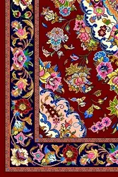 نقشه شطرنجی قالیچه،S10-801