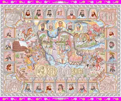 نقشه کدی k10-348