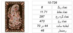 قالی نقشه سنتی،s10-726