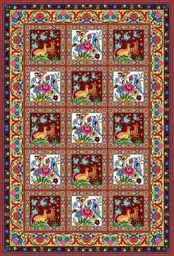 نقشه سنتی قالیچه،s10-806