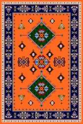 نقشه سنتی گلیم s20-207