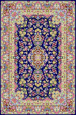 نقشه قالی کرمان شطرنجی s10-468