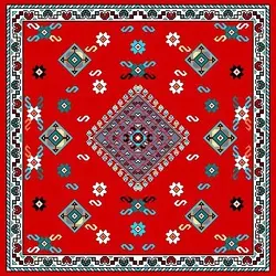 قالیچه نقشه عددی،K12-119
