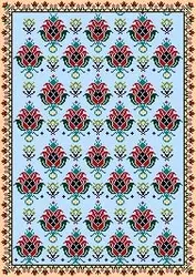 قالیچه نقشه عددی k12-101