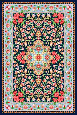 نقشه عددی قالیچه،k12-76